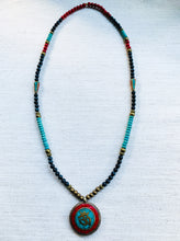Multi Colored Om Necklace