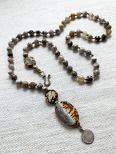 Stormy Agate Adjustable Necklace